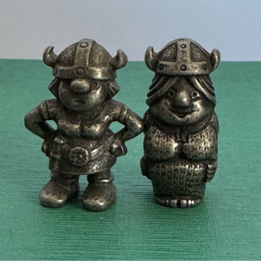 Vintage Norway Tinn per Pewter Vikings
